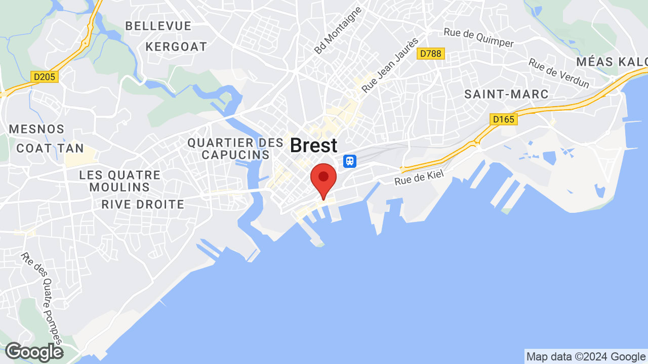 9 Rue Amiral Nielly, 29200 Brest, France