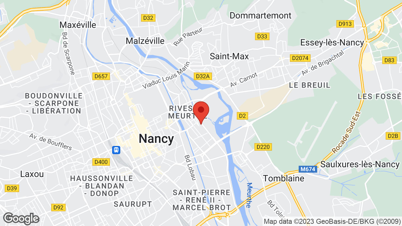 34 Bd d'Austrasie, 54000 Nancy, France