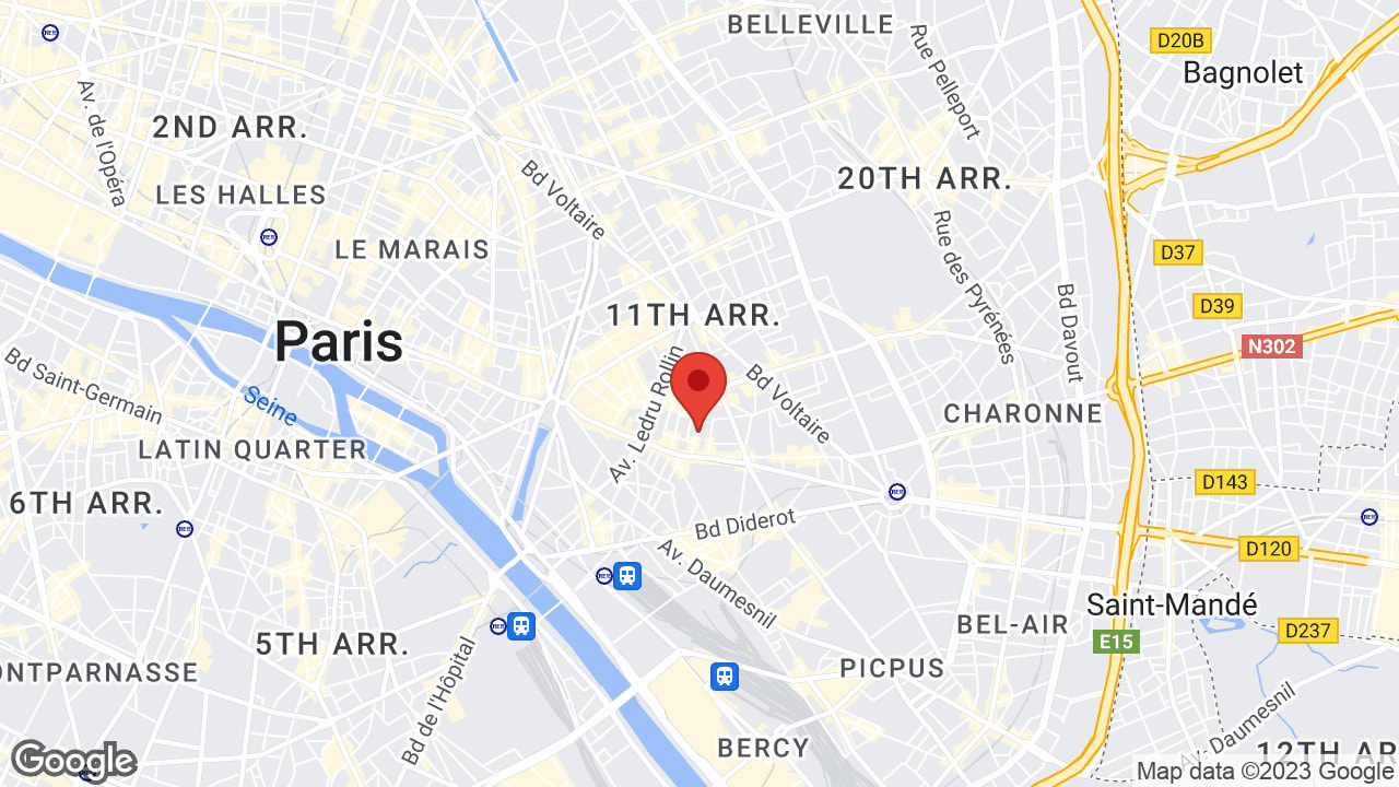 20 Rue de la Forge Royale, 75011 Paris, France