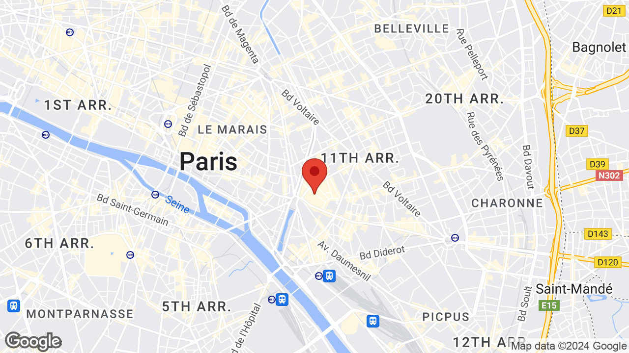 20 Rue de Lappe, 75011 Paris, France