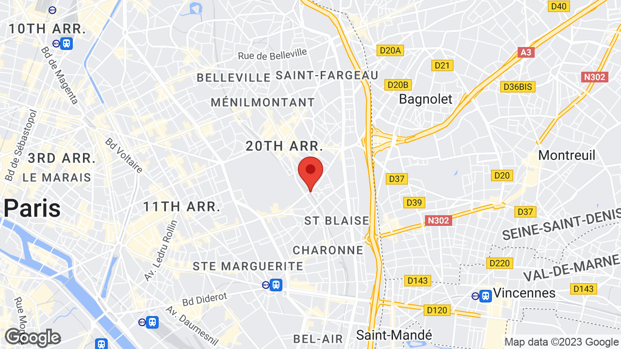 104 rue Bagnolet, 75020 Paris, France