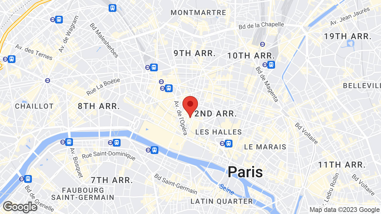 33 Rue des Petits Champs, 75001 Paris, France