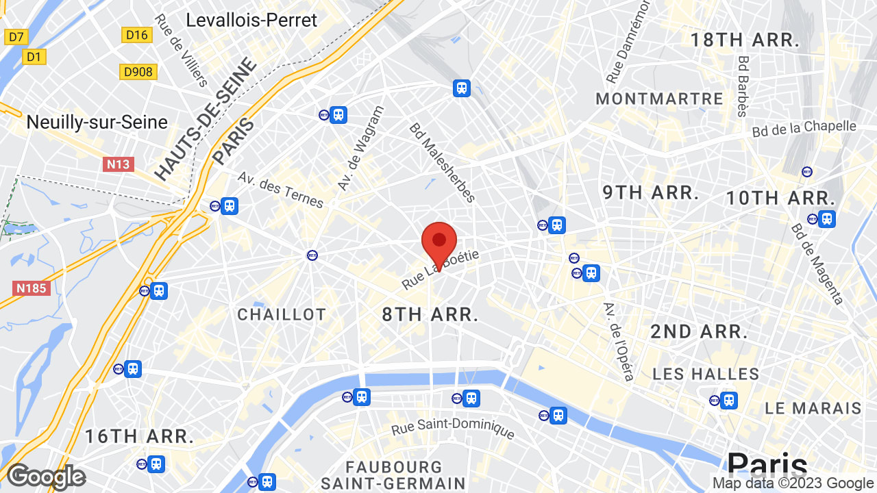 105 Rue du Faubourg Saint-Honoré, 75008 Paris, France