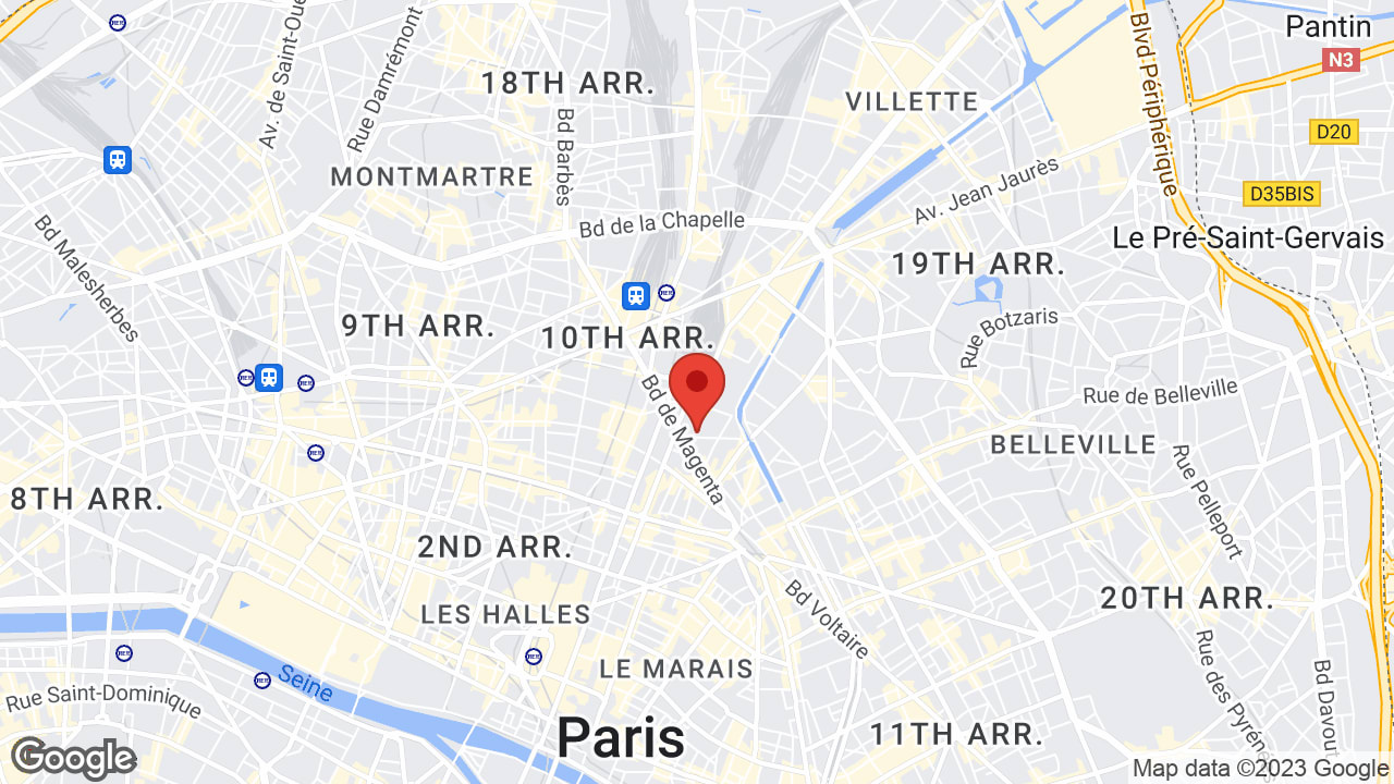 52 ter Rue des Vinaigriers, 75010 Paris, France