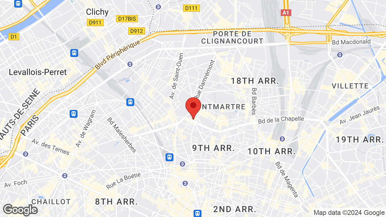 92 Bis Bd de Clichy, 75018 Paris, France