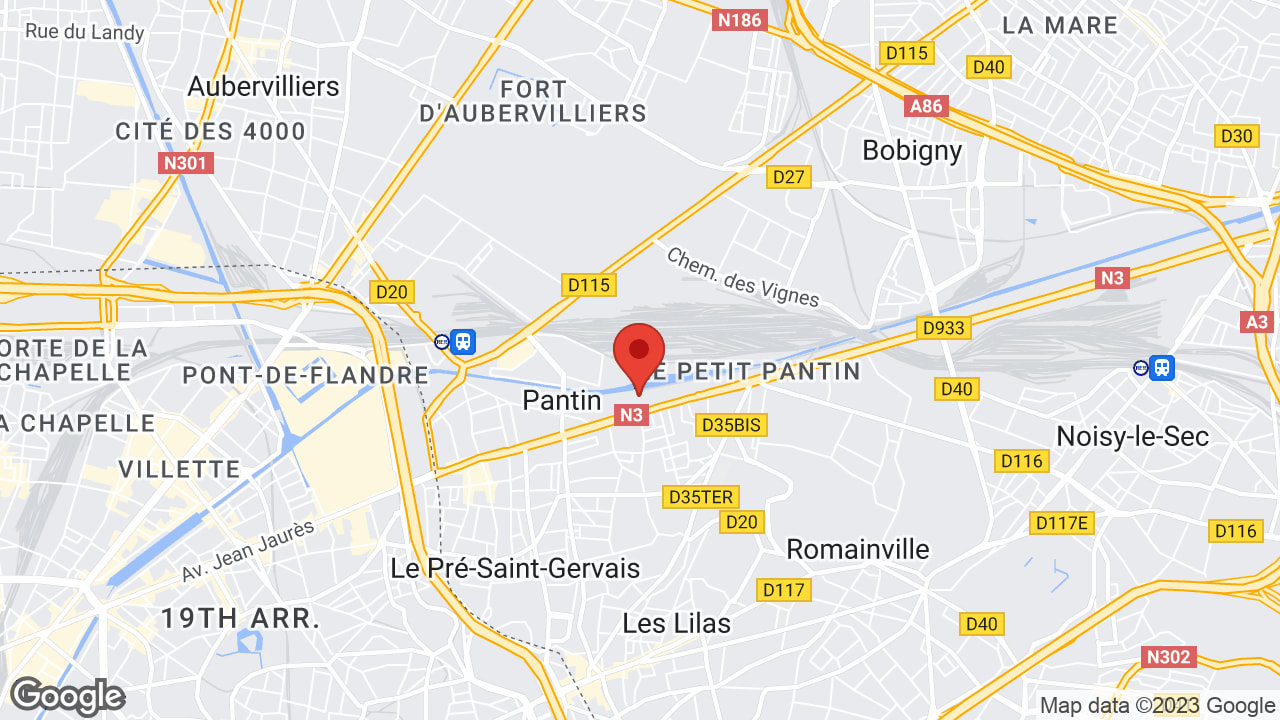 1 Rue de l'Ancien Canal, 93500 Pantin, France