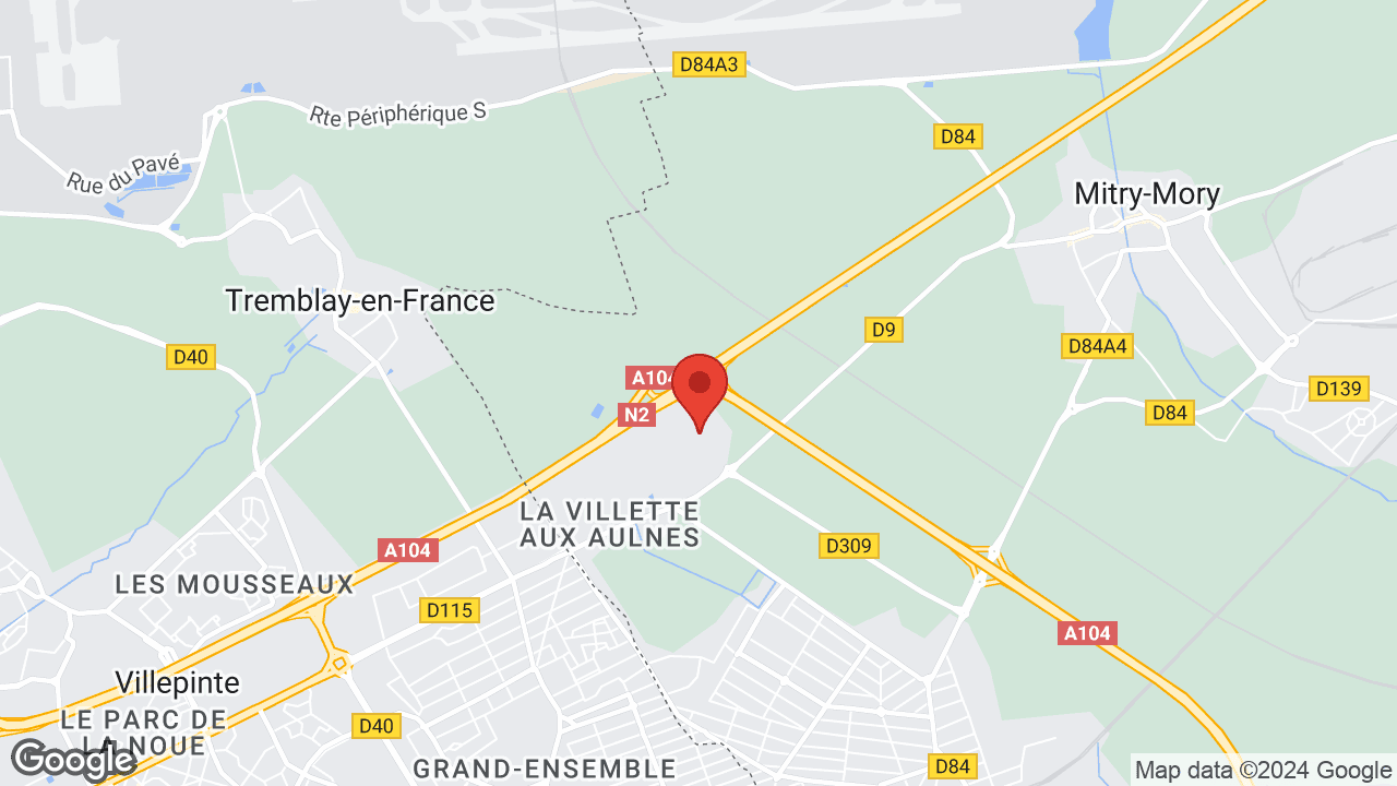 ZAC La Villette-Aux-Aulnes, 3 Rue Galilée, 77290 Mitry-Mory, France