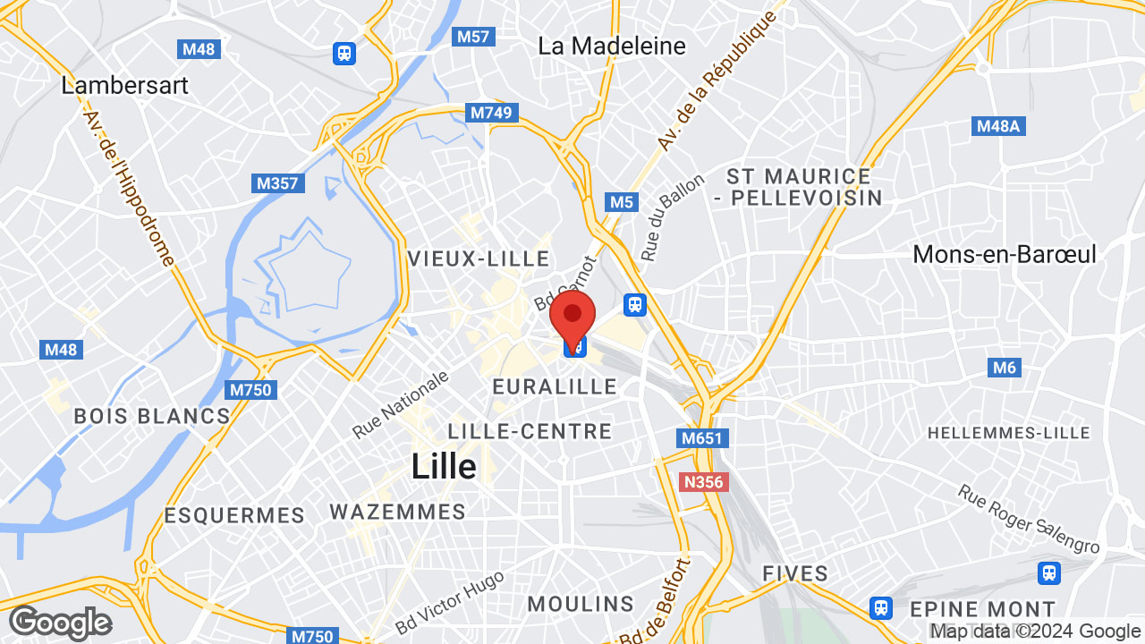 32 Pl. de la Gare, 59800 Lille, France
