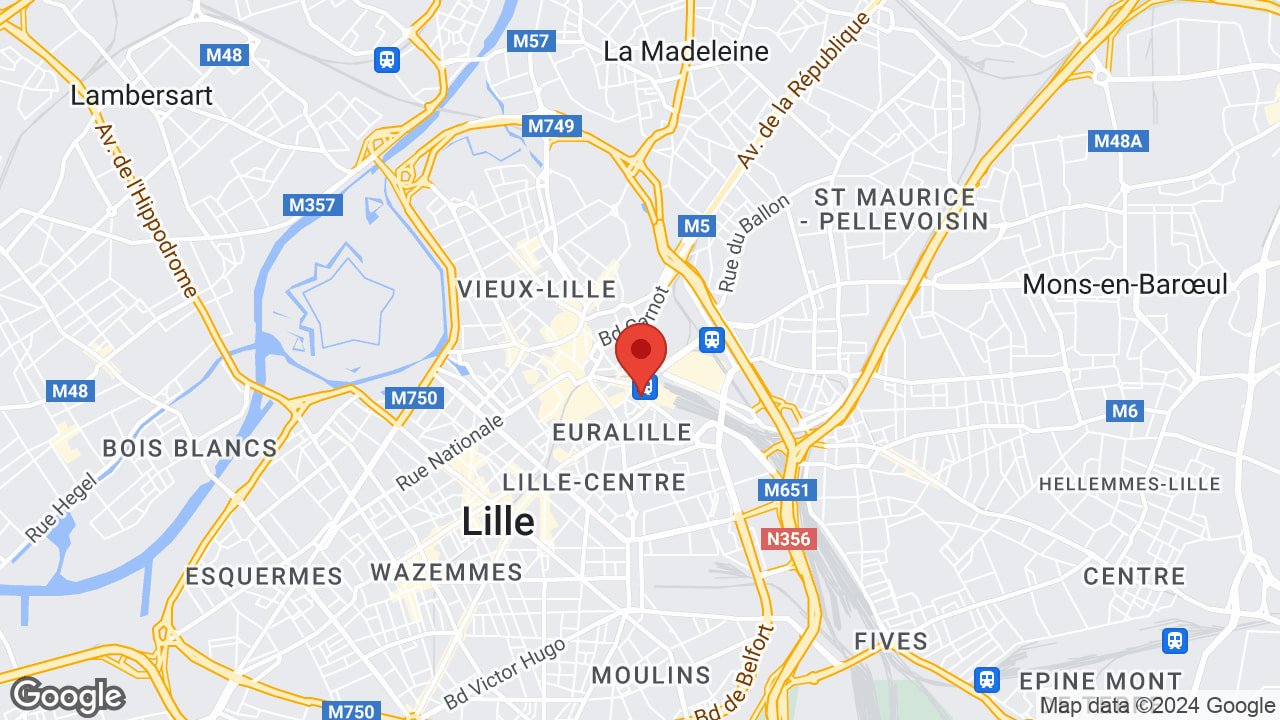 32 Pl. de la Gare, 59800 Lille, France