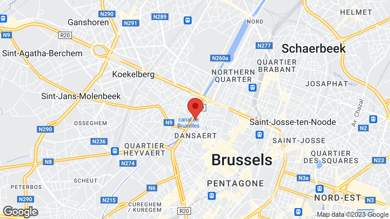 Rue de Witte de Haelen 36, 1000 Bruxelles, Belgique