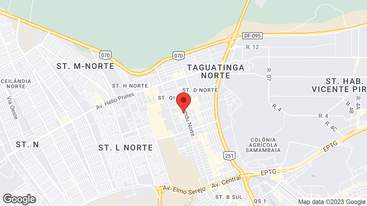 St. F Norte Qnf, 27 - 1 - Taguatinga, Brasília - DF, 72125-515, Brasil