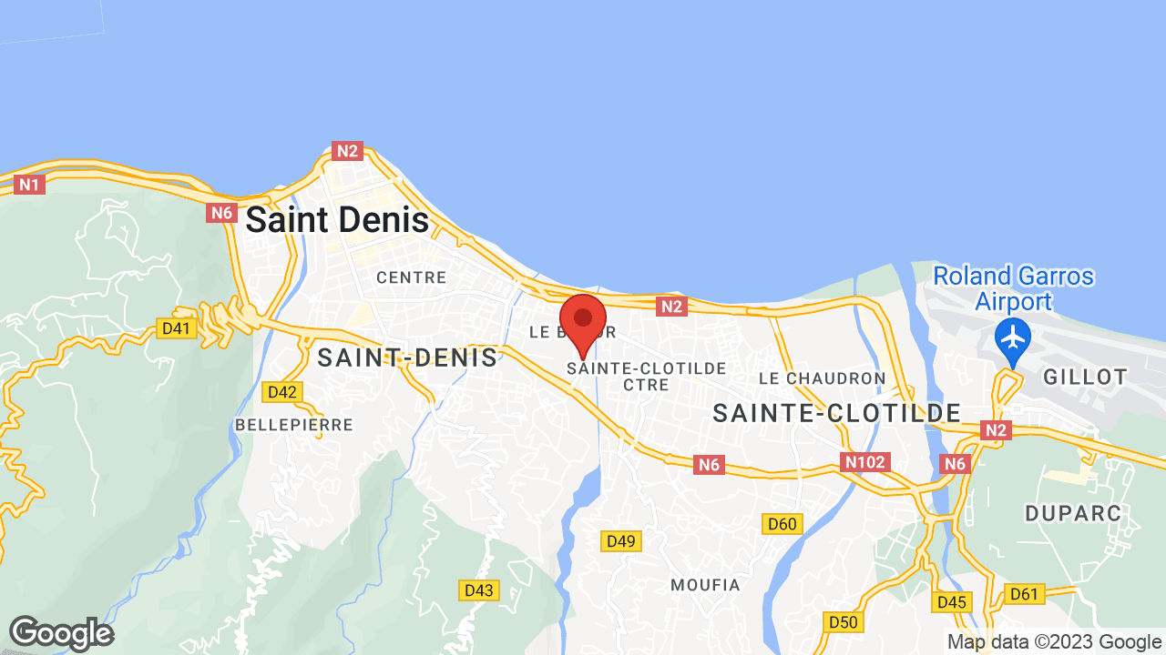 Rte Digue, Saint-Denis 97400, La Réunion
