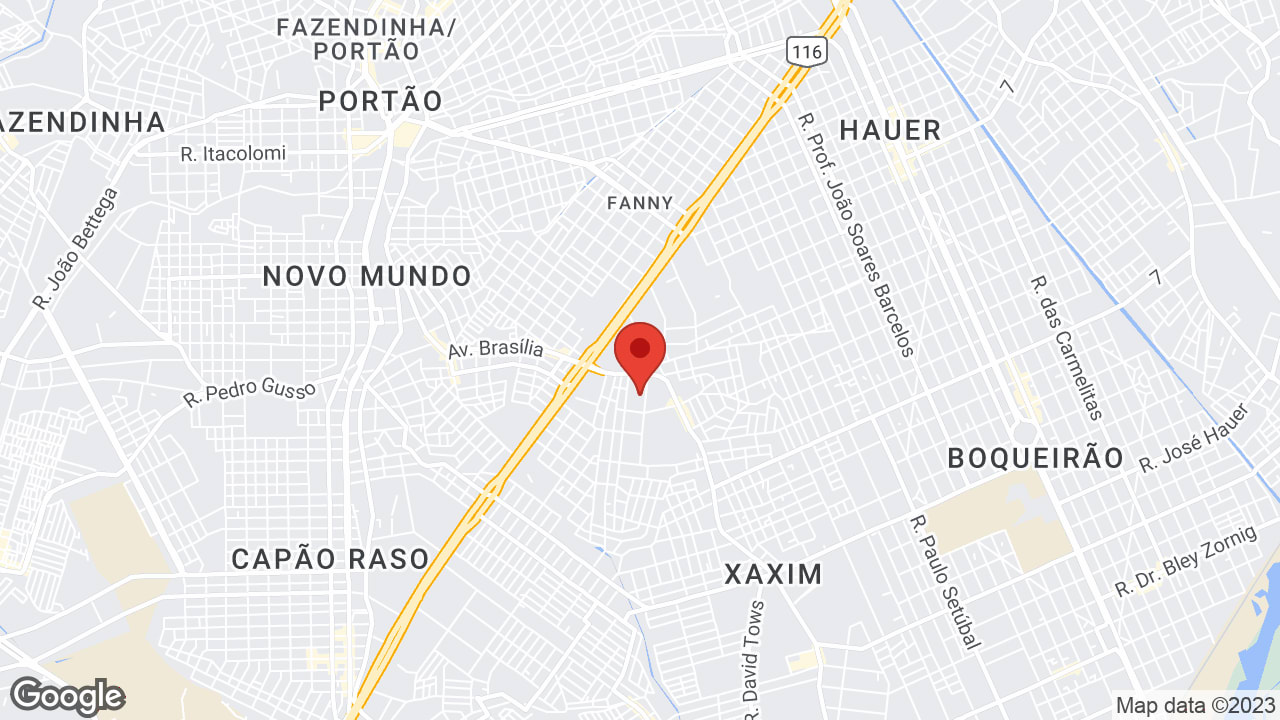 R. Carolina Derosso, 108 - Xaxim, Curitiba - PR, 81810-510, Brasil