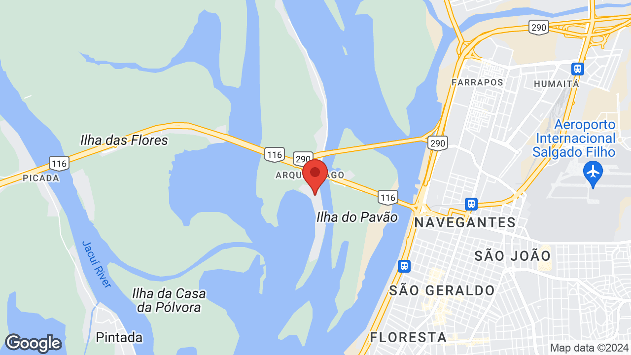 R. João Ignácio da Silveira, 798 - Ilha Grande dos Marinheiros - Arquipélago, Porto Alegre - RS, 99090-390, Brasil