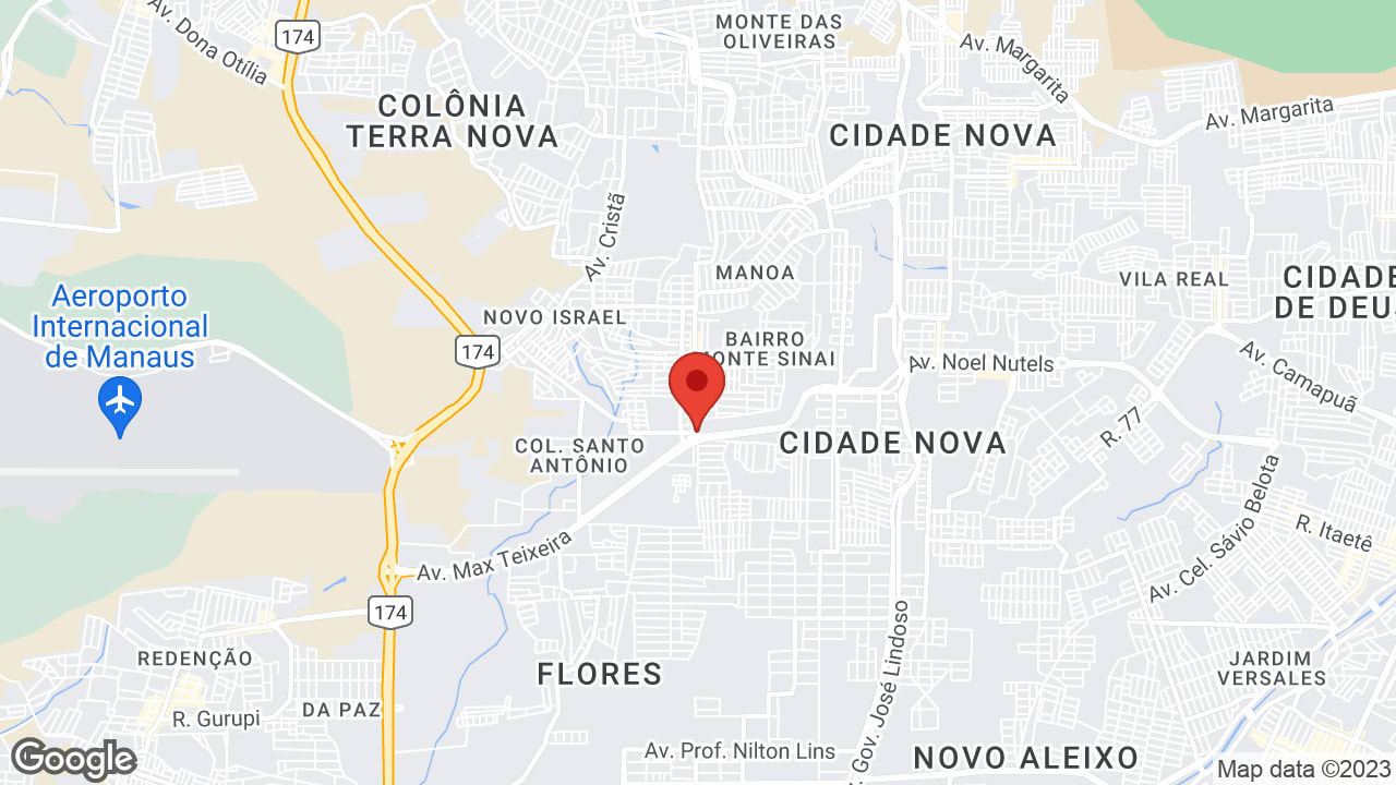 Av. Noel Nutels, 11 - Cidade Nova, Manaus - AM, 69088-745, Brasil