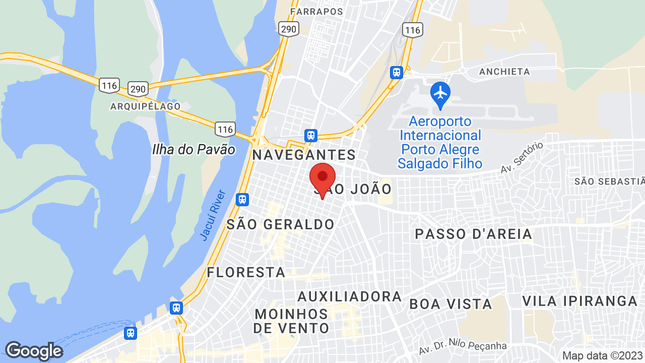Av. Brasil, 1206 - Navegantes, Porto Alegre - RS, 90230-060, Brasil