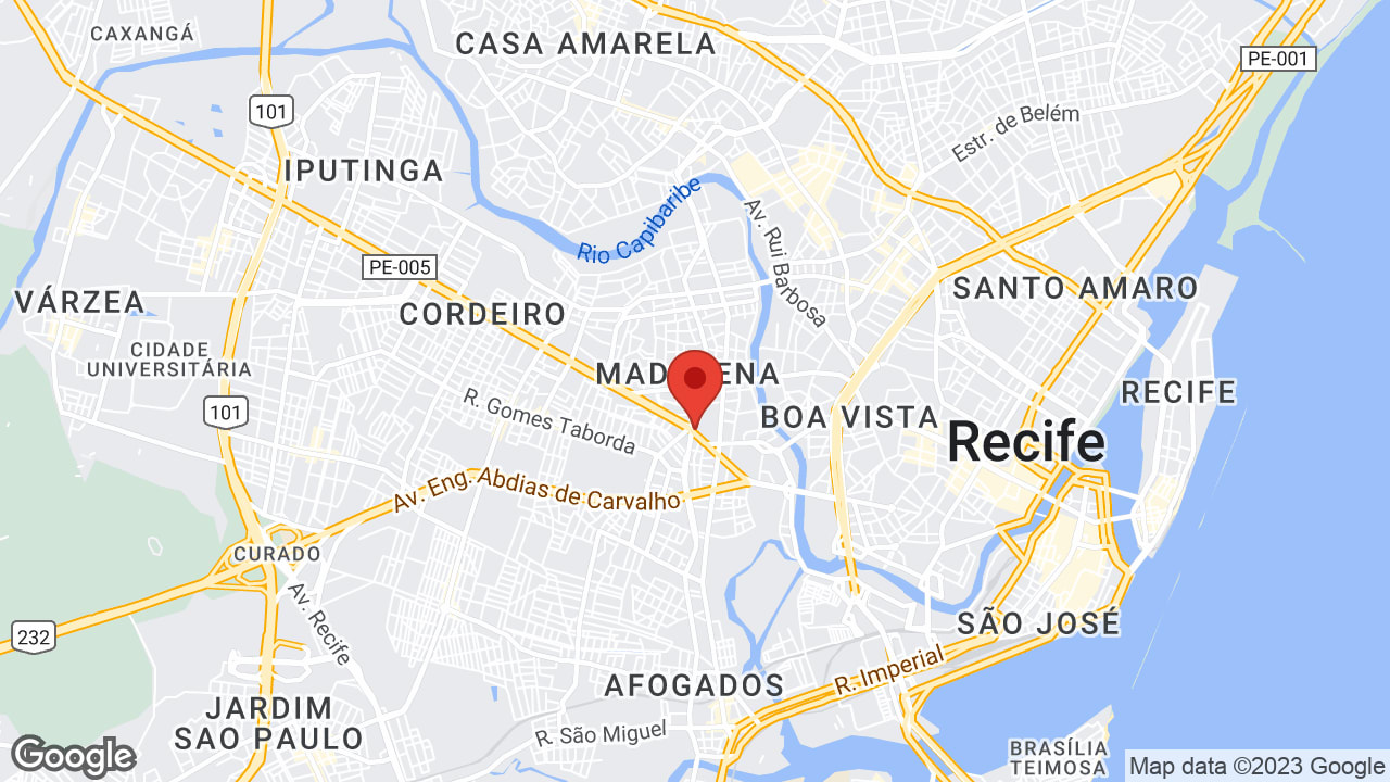 R. Benfica, 1150 - Madalena, Recife - PE, 50720-001, Brasil