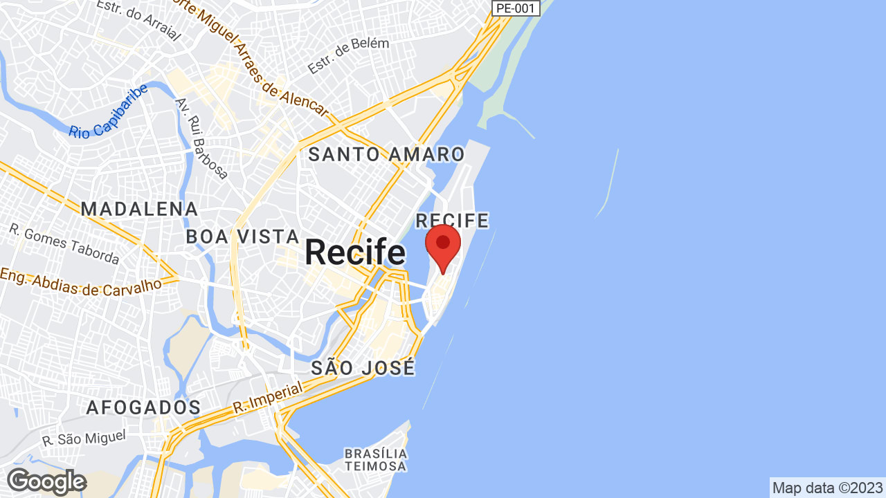 R. do Apolo, 219 - Recife, PE, 50030-220, Brasil