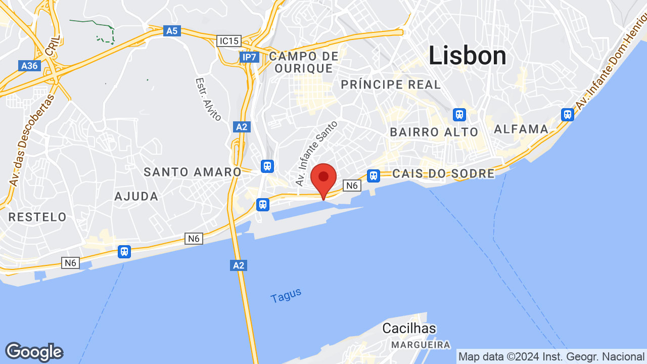 Norte – Doca de Alcântara, Cais Rocha Conde de Óbidos, 1399-059 Lisboa, Portugal