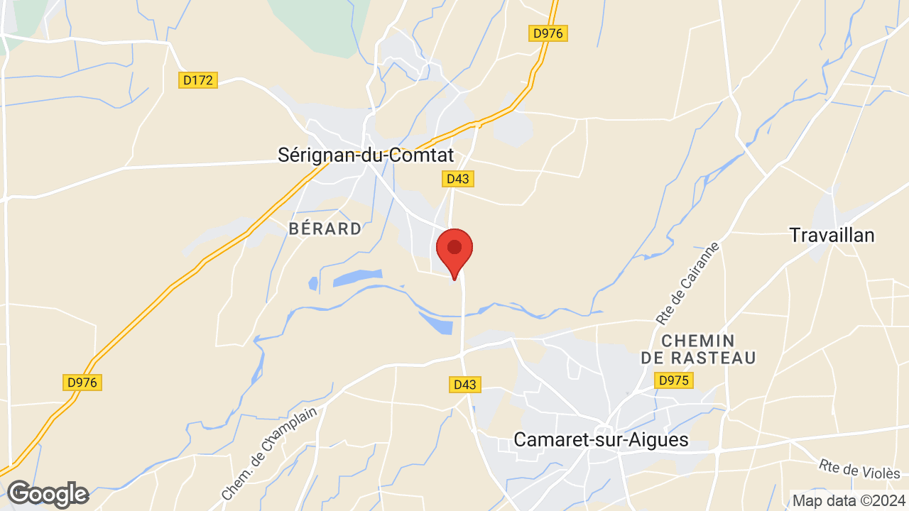 1418 Rte de Camaret, 84830 Sérignan-du-Comtat, France