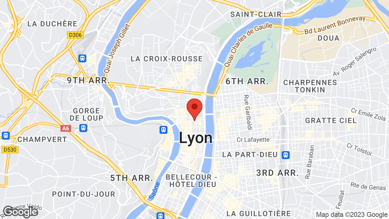 8 Rue Joseph Serlin, 69001 Lyon, France