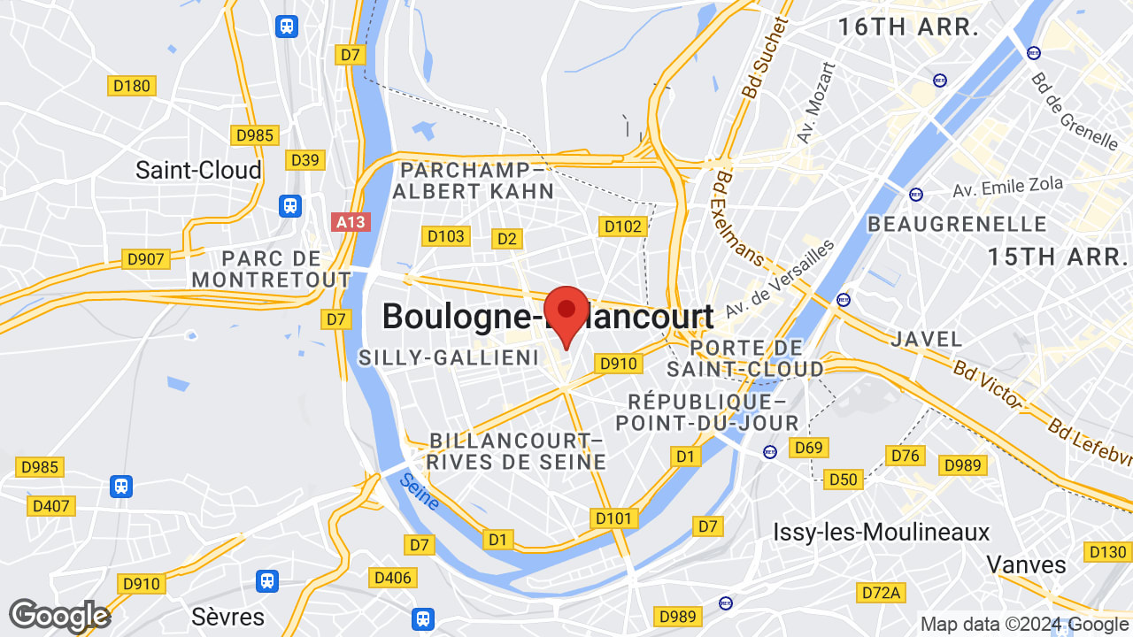 60 Rue de la Belle Feuille, 92100 Boulogne-Billancourt, France