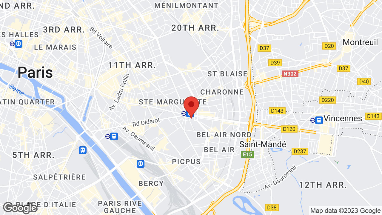 28 Bis Pl. de la Nation, 75012 Paris, France