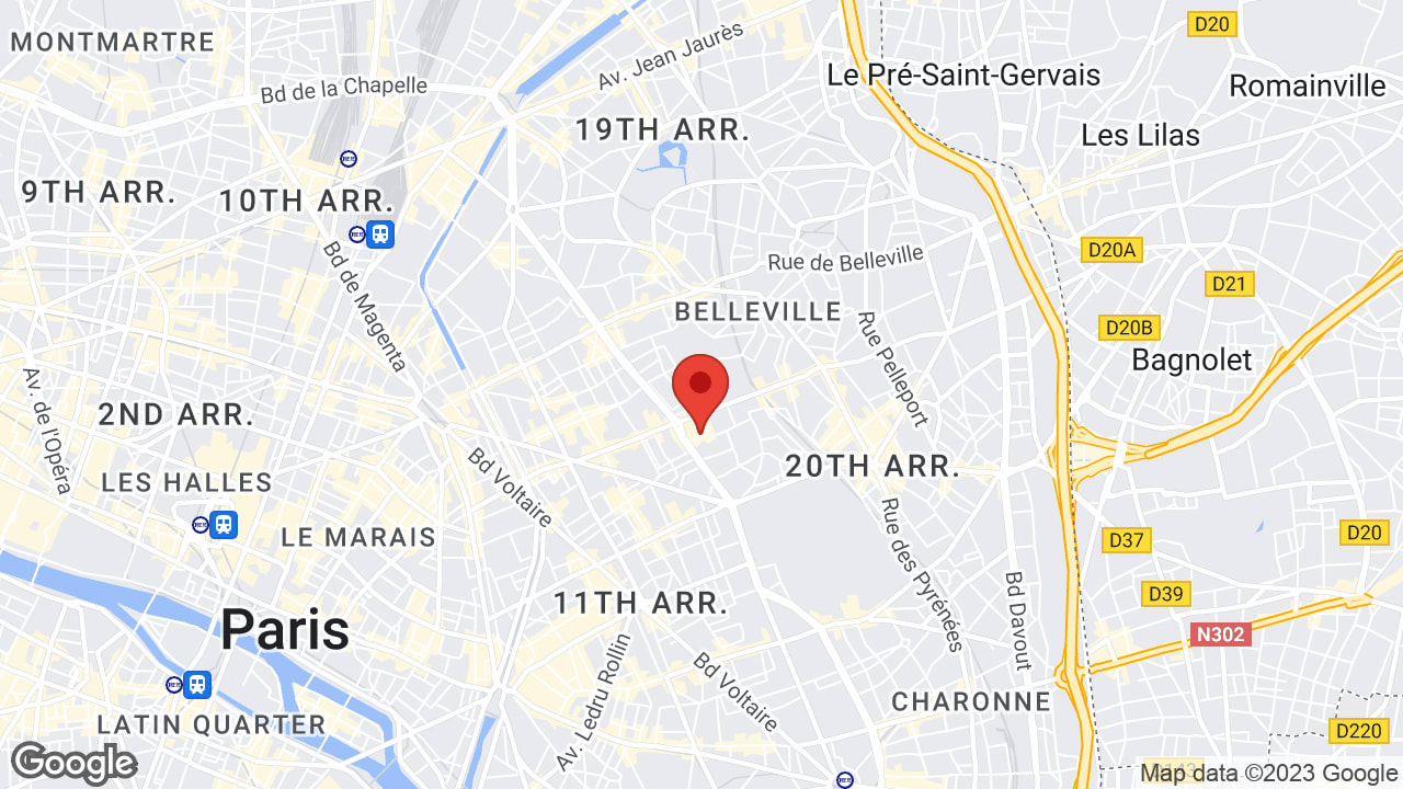 11 Rue des Panoyaux, 75020 Paris, France