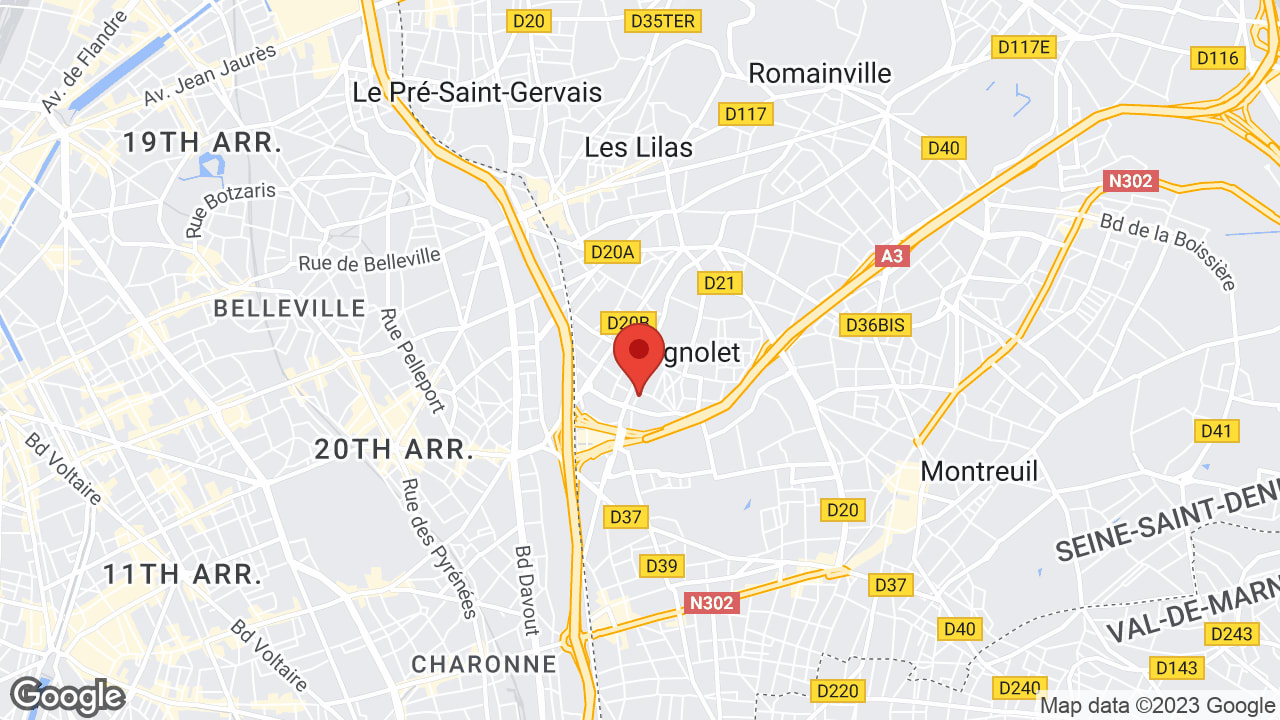 24 Rue Malmaison, 93170 Bagnolet, France