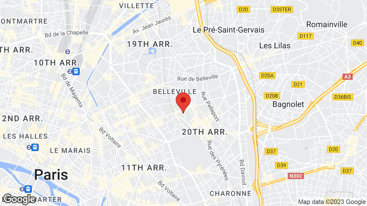 23 rue Boyer, 75020 Paris, France