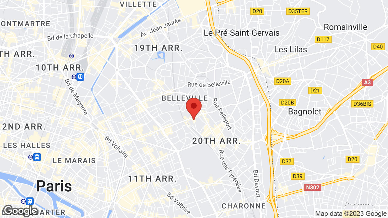 La bellevilloise 19-21 rue Boyer, 75020 Paris