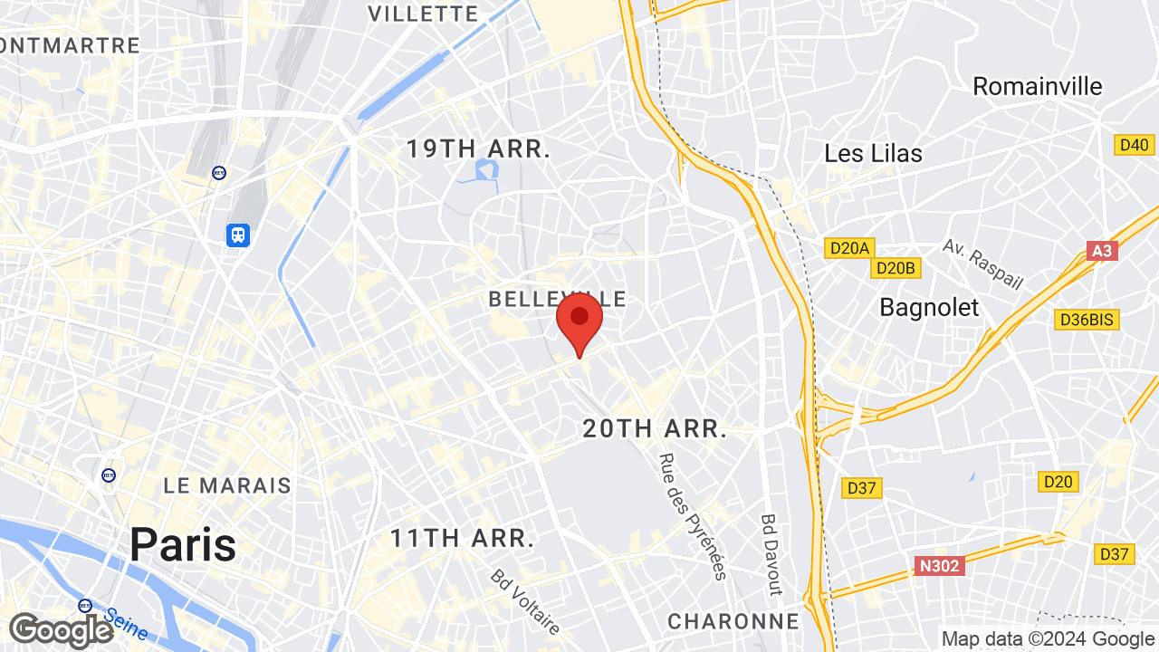 88 Rue de Ménilmontant, 75020 Paris, France