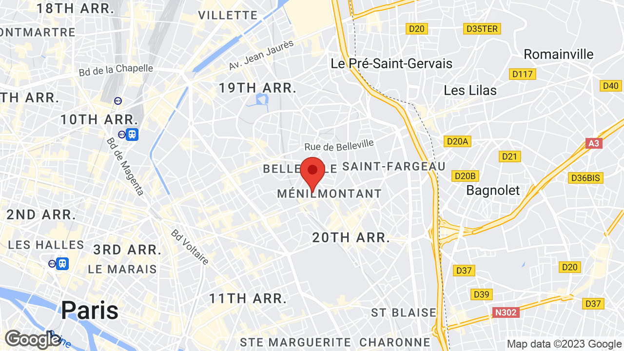 8 Rue de l'Ermitage, 75020 Paris, Francia