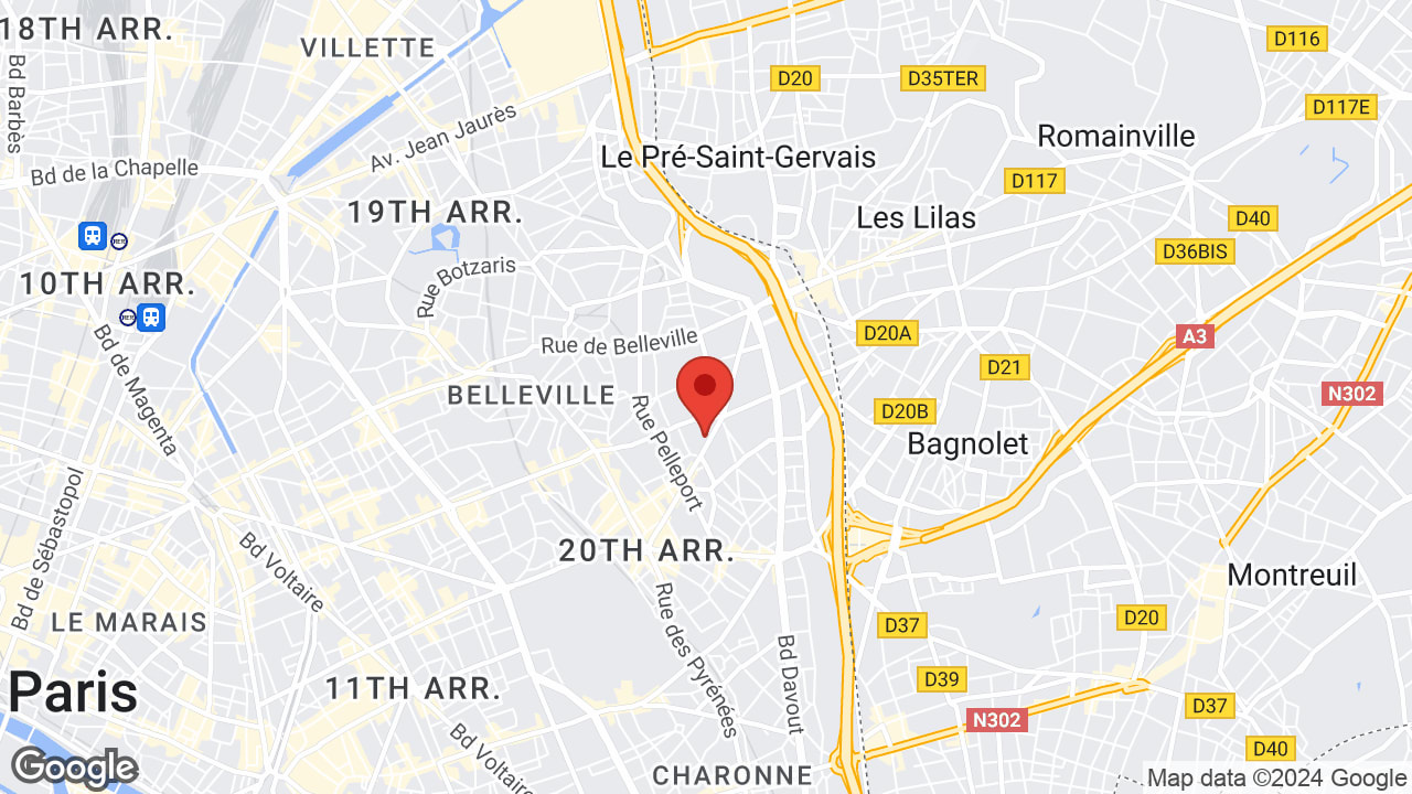 159 Av. Gambetta, 75020 Paris, France