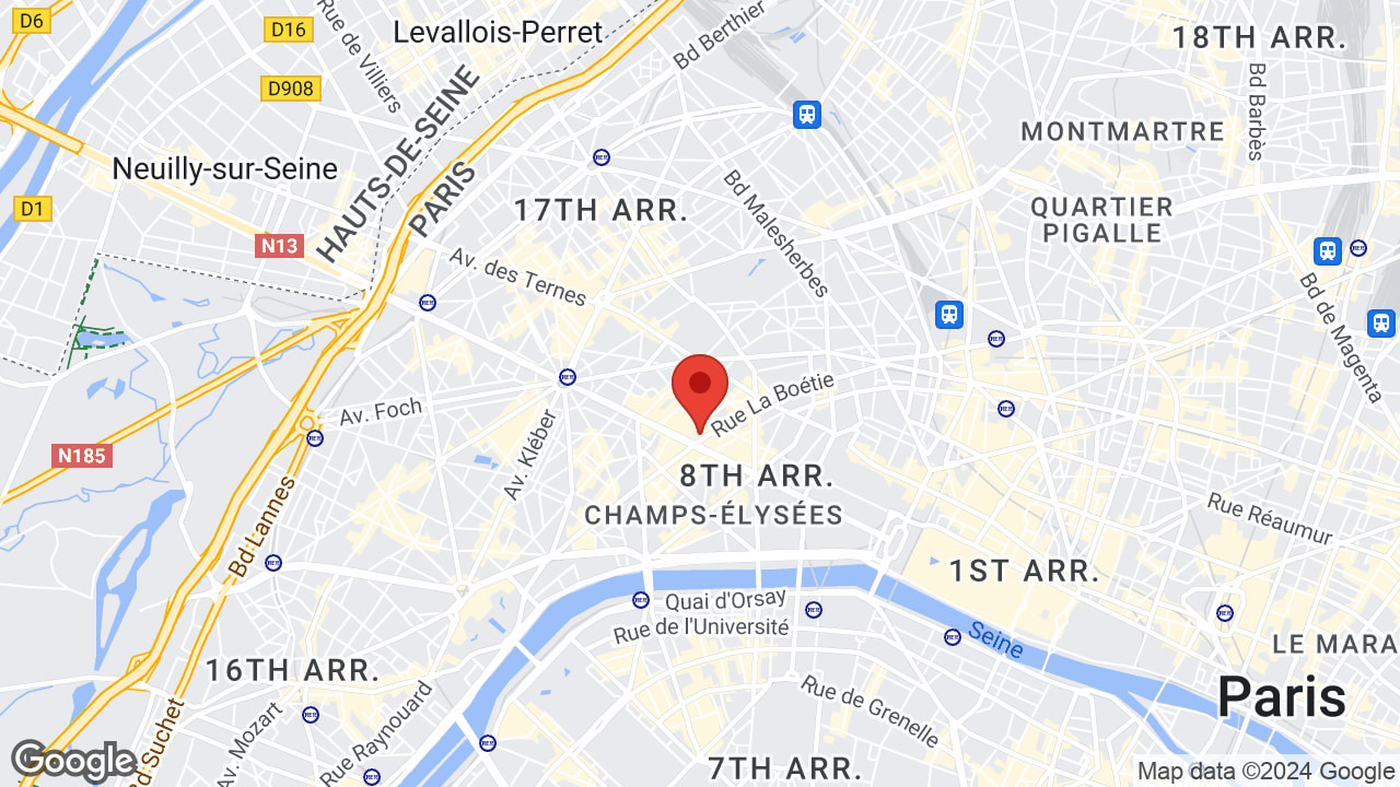 128 Rue La Boétie, 75008 Paris, France