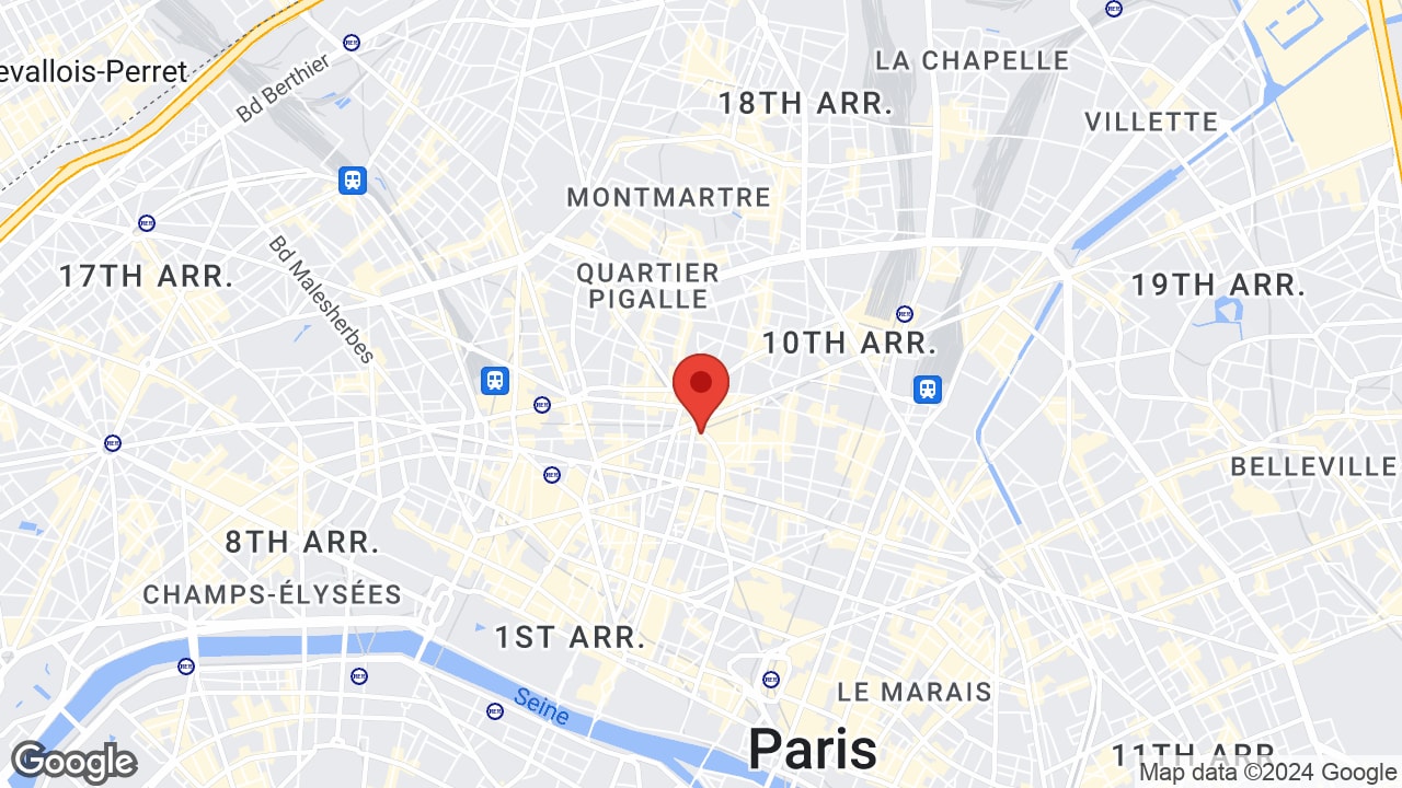 43 Rue du Faubourg Montmartre, 75009 Paris, France