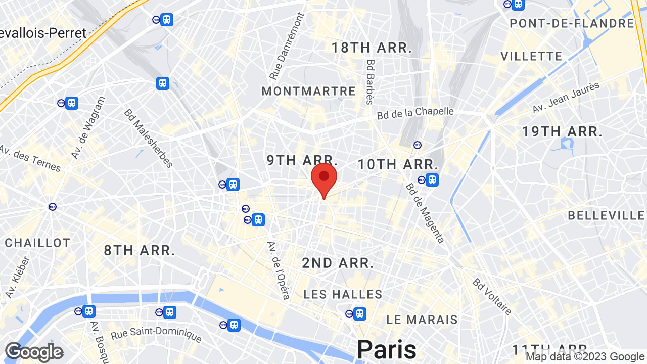 43 Rue du Faubourg Montmartre, 75009 Paris, France