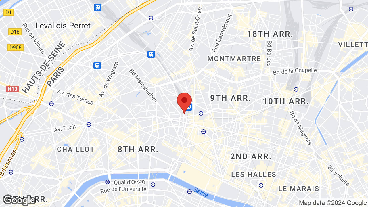 1 Cr de Rome, 75008 Paris, France