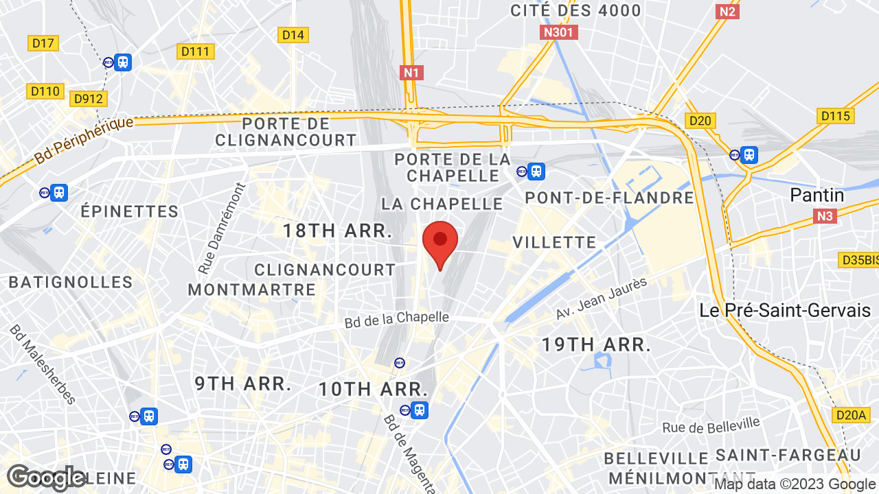 12 Espl. Nathalie Sarraute, 75018 Paris, France