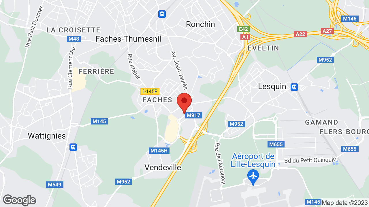 8 Rue de l'Égalité, 59155 Faches-Thumesnil, France
