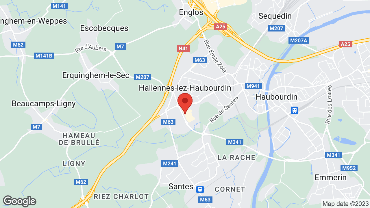 420 Rue des Bourreliers, 59320 Hallennes-lez-Haubourdin, France