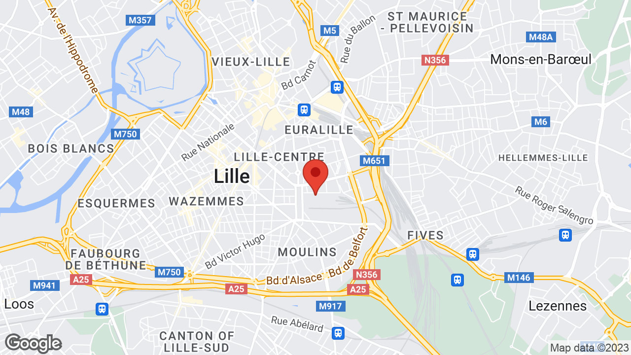 17 Bd Jean-Baptiste Lebas, 59000 Lille, France