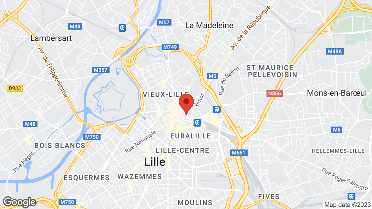 7 Rue des Arts, 59800 Lille, France