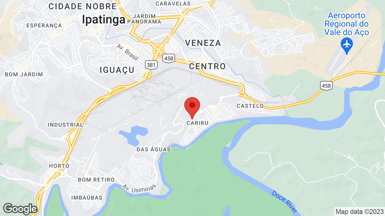 Av. Itália, 2455 - Cariru, Ipatinga - MG, 35160-115, Brasil