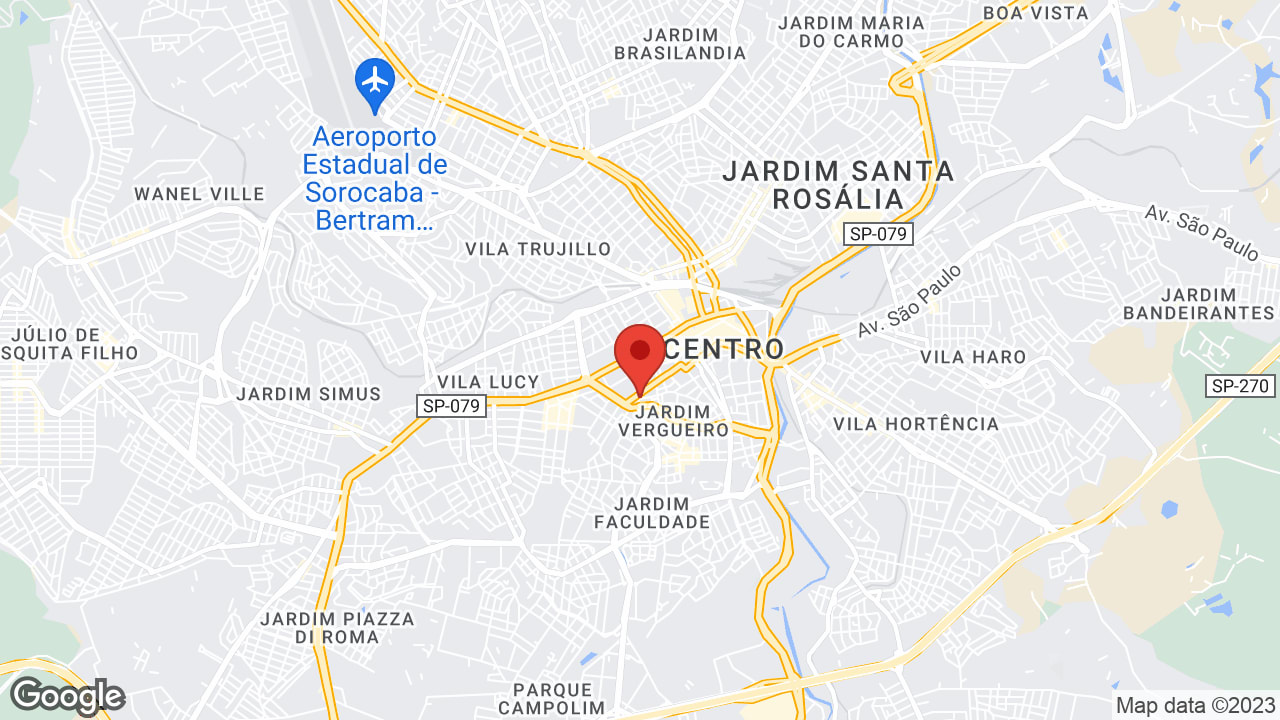 Av. Barão de Tatuí, 33 - Centro, Sorocaba - SP, 18030-000, Brasil