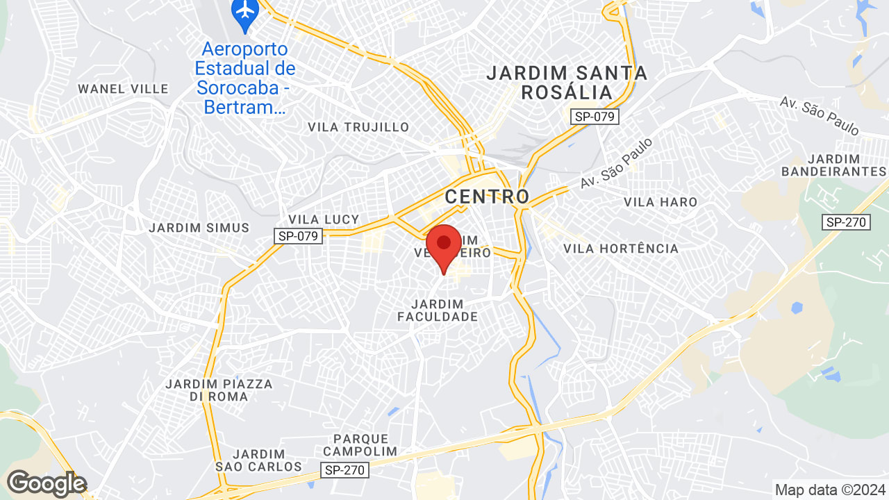 Av. Barão de Tatuí, 659 - Jardim Faculdade, Sorocaba - SP, 18030-000, Brasil