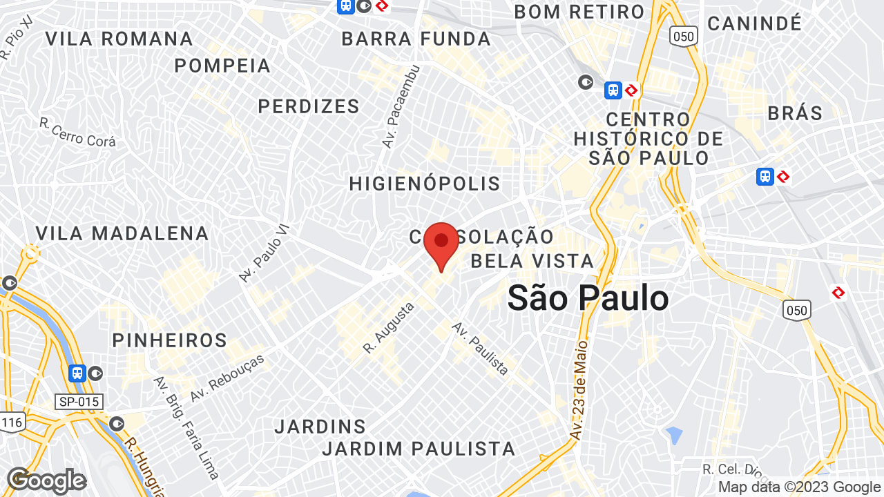 R. Augusta, 1385 - Consolação, São Paulo - SP, 01305-100, Brasil