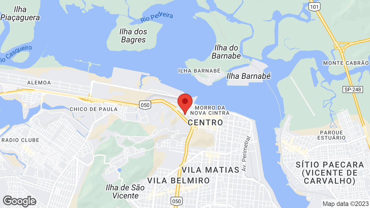 R. São Bento, 90 - Valongo, Santos - SP, 11010-250, Brasil