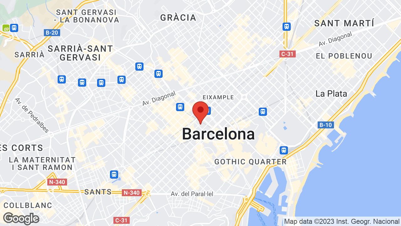 C/ del Consell de Cent, 280, L'Eixample, 08007 Barcelona, Spain