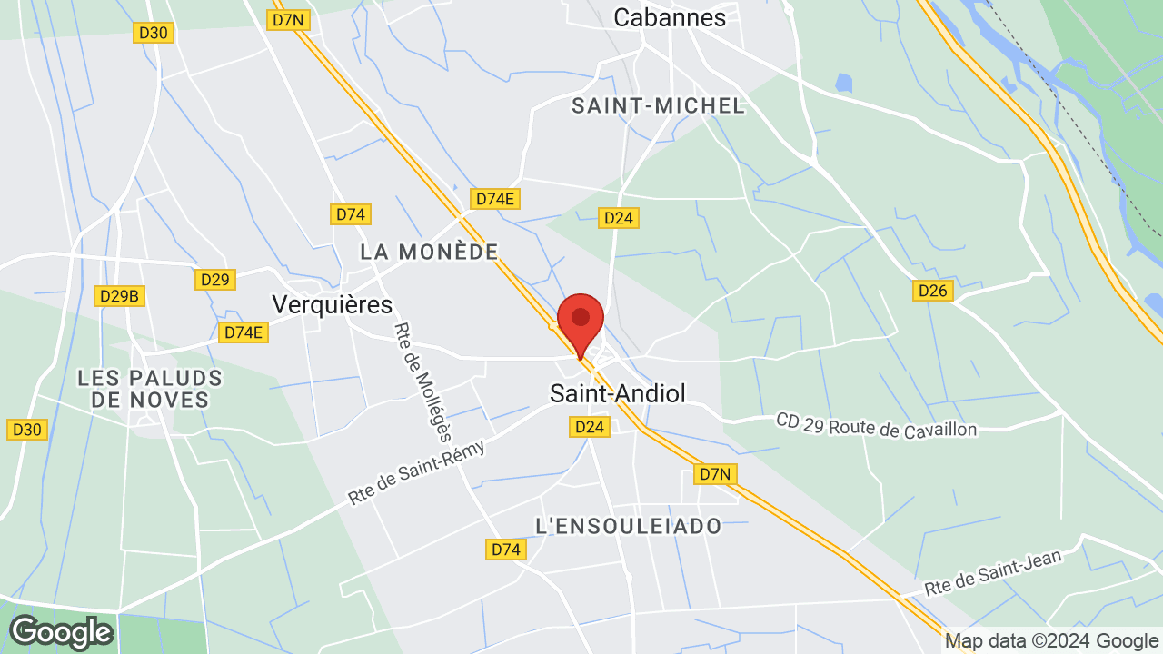 45 Route Nationale 7, 13670 Saint-Andiol, France